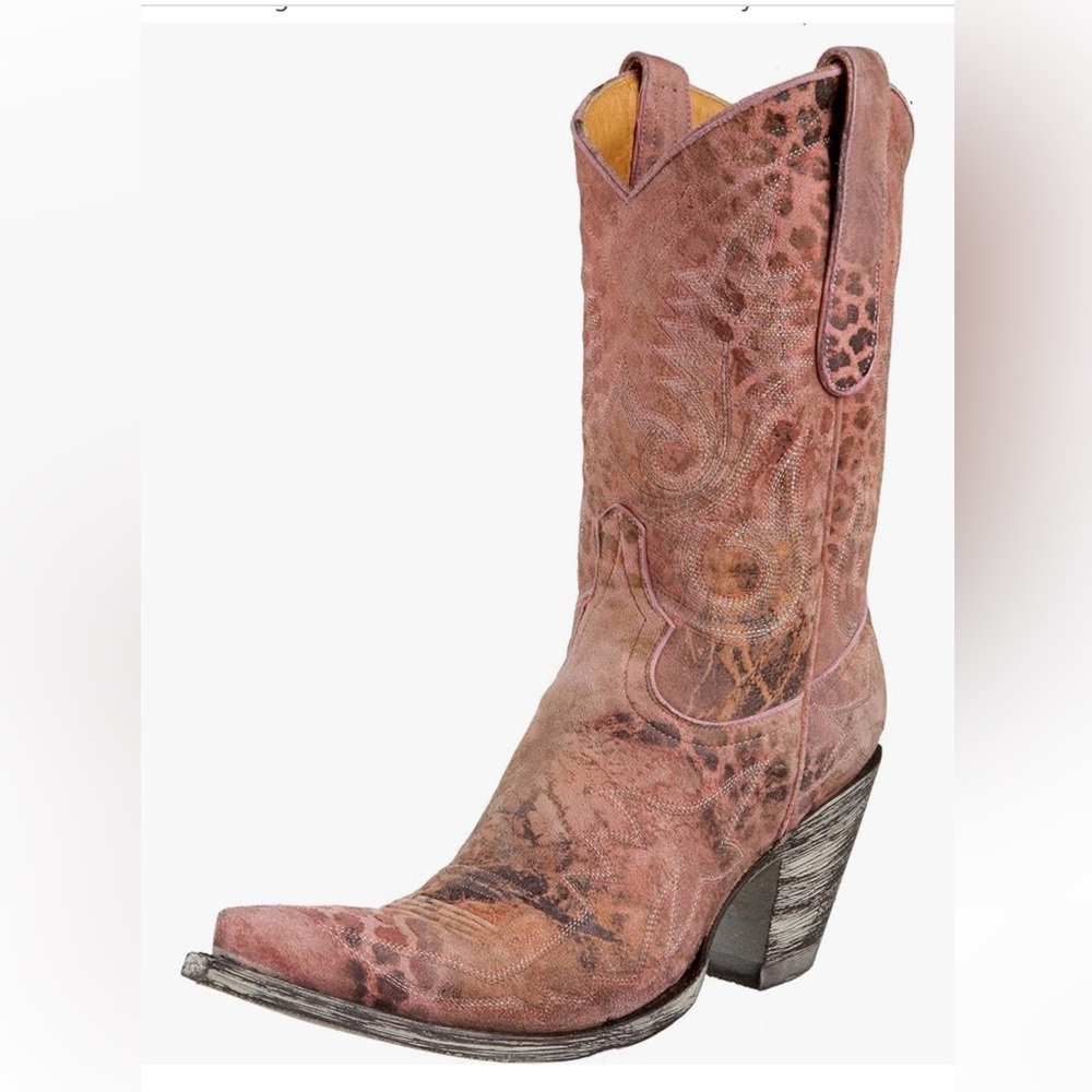 Women's Pink Western Boots